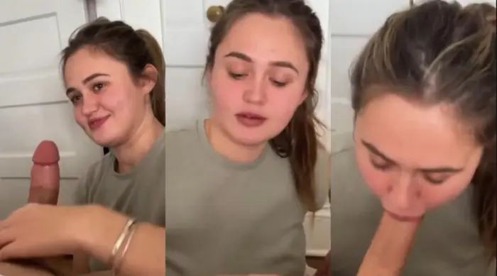 Cute Sexy Babe Sucking Big Cock Uncut Video
